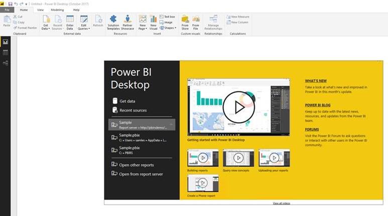 Power BI Desktop Splash Screen Problem