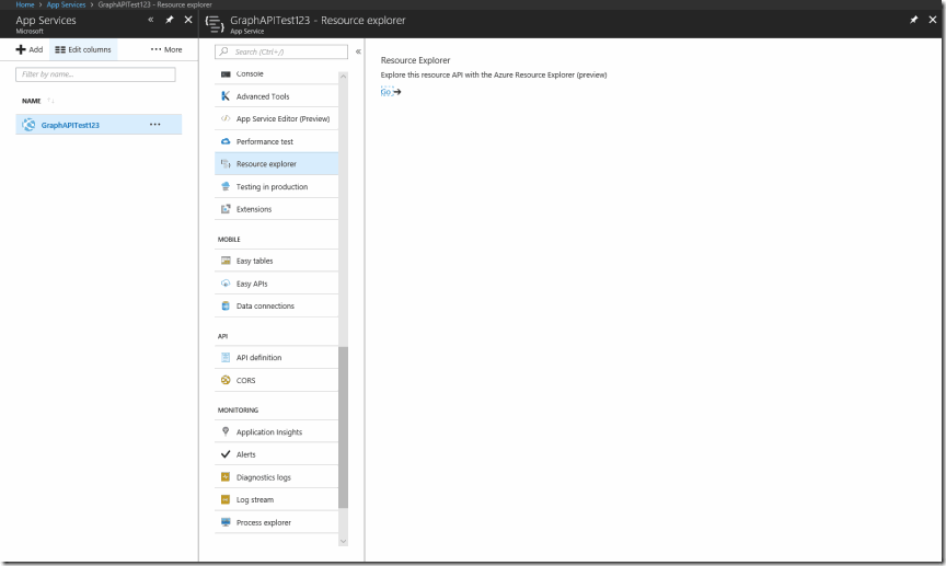 Resource Explorer Picture