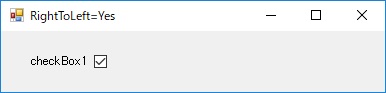 Check mark (Option mark) of WinForm checkbox