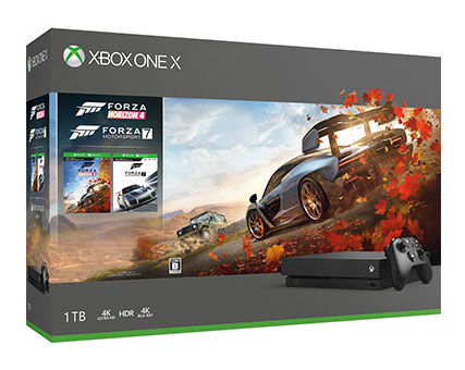 『Xbox One X (Forza Horizon 4/Forza Motorsport 7 同梱版)』