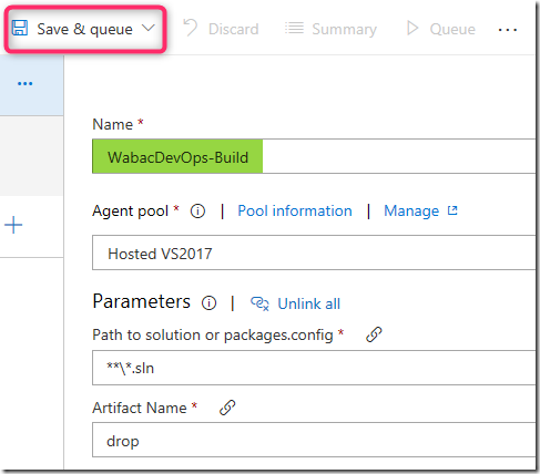 DevOps_BuildSaveAndQueue