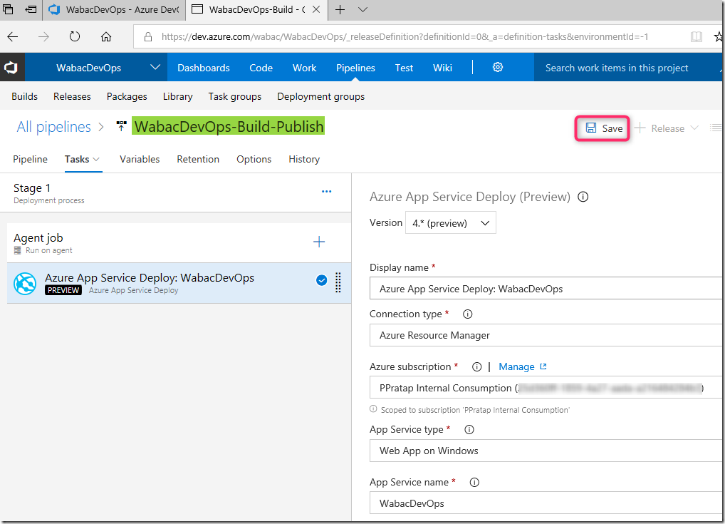 DevOps_PublisheSave