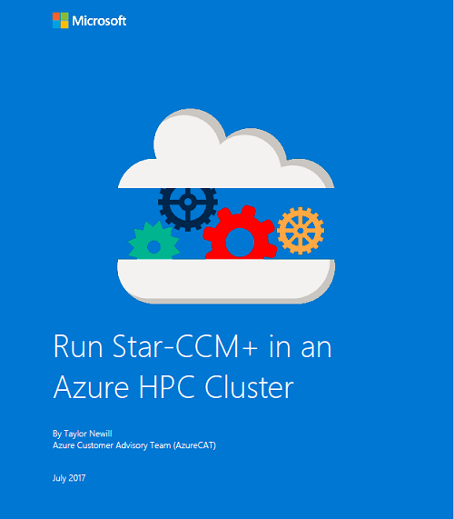 Run Star-CCM+ in an Azure HPC Cluster