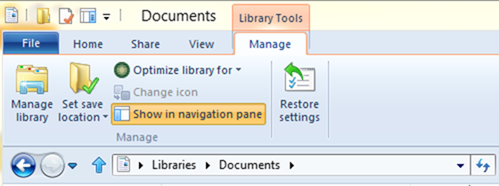 図 16 - [Library Tools] (ライブラリ ツール) コンテキスト タブ