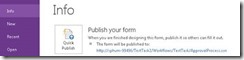 Figure 35. Publish your form