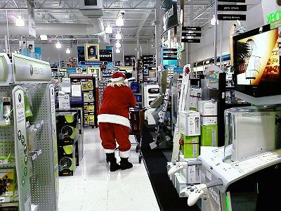 Santa shops retail, (c) M3 Sweatt 2006 