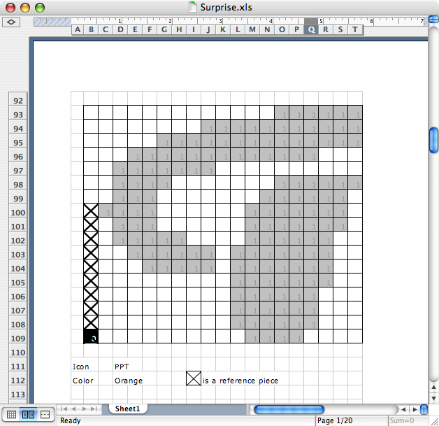 PowerPoint logo in Excel