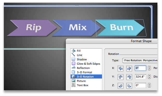 Format Dialog