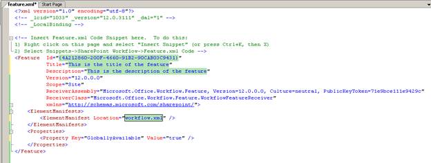 Feature XML 2