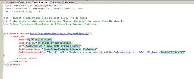 Workflow XML Finished