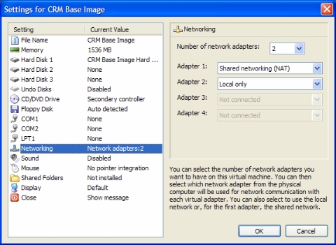 VPC Network Settings