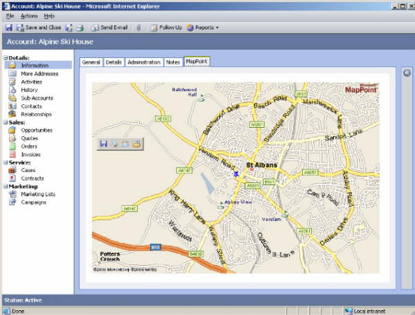 CRM 3.0 & MapPoint