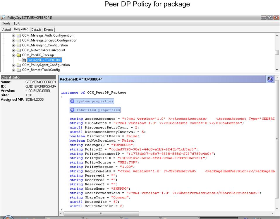 Branch DP Policy - PolicySpy