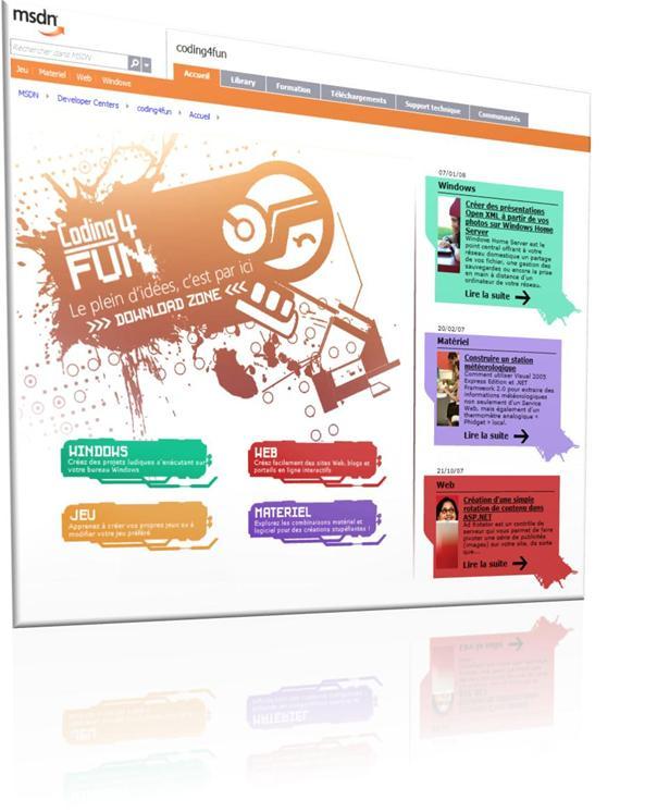 Coding4Fun, le site de développement pour le plaisir