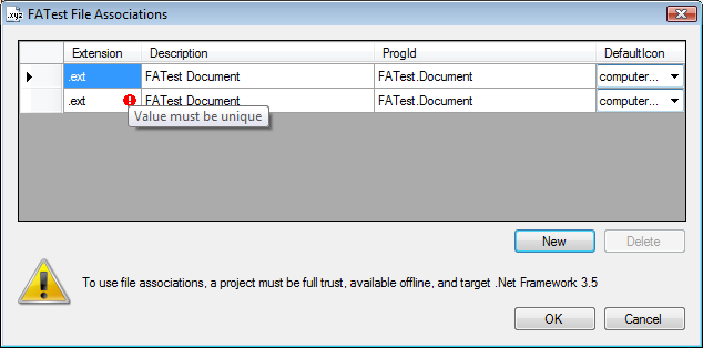 File Associations Editor