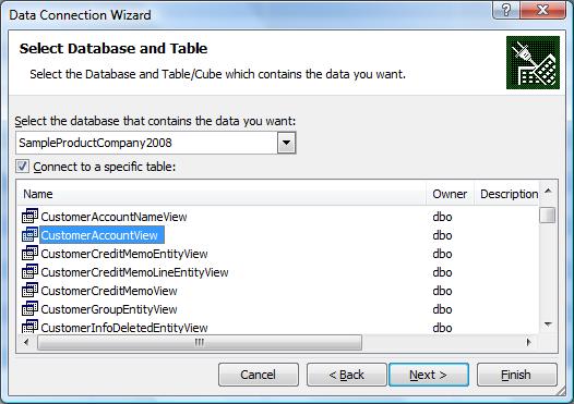 Excel list step 3