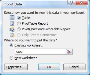 Excel list step 5