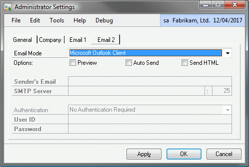 Administrator Settings Tab 4