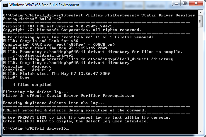 Demo of using the filterpreset with standalone PFD