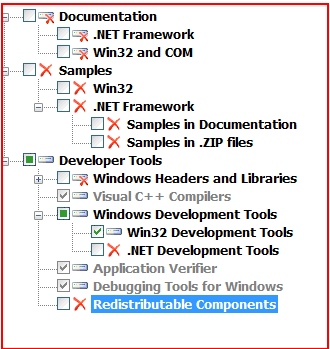 SDK TOC