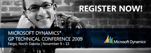 Microsoft Dynamics GP Technical Conference 2009