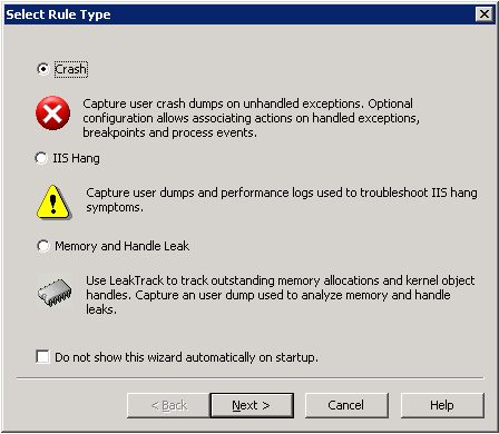 Select Rule Type