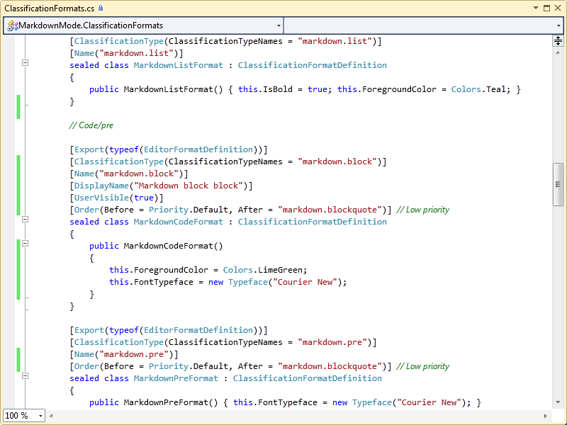 MarkdownMode's ClassificationFormats.cs