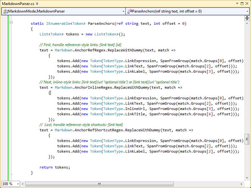 MarkdownParser.ParseAnchors, in MarkdownParser.cs