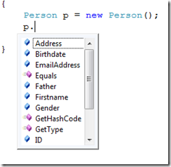 Intellisense