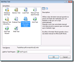 VS2008 New Test Window