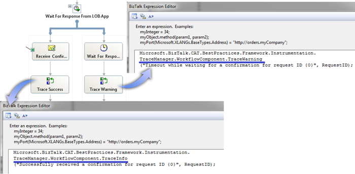 Tracing Orch Info and Warnings