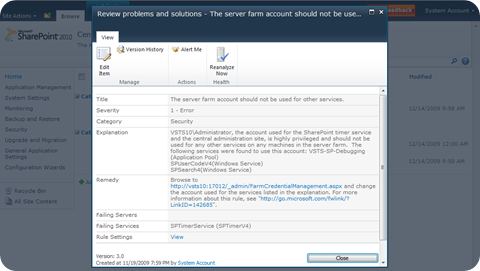 SharePoint 2010: Notification Dialogs