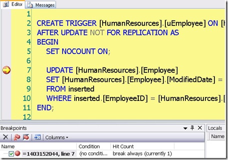 Debugging39 - Stopped where we needed