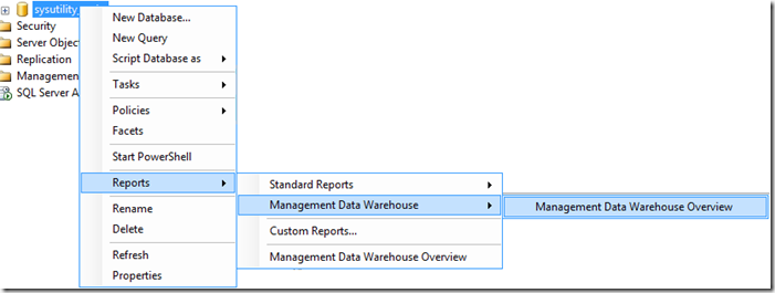 MDW Reports from MDW Database