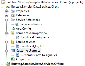 Occasionally Connected ADO.Net Data Service with “Astoria Offline” Preview