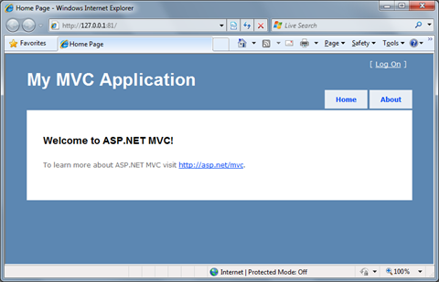 ASP.Net MVC Web Role Windows Azure