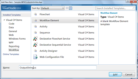 WF 4.0 Code Custom Activities CodeActivity CodeActivity<T>