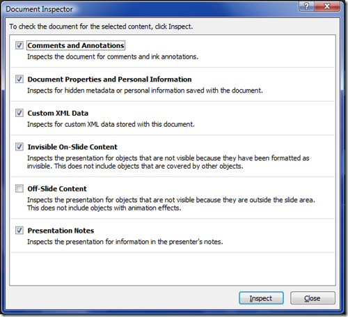 PowerPointInspector