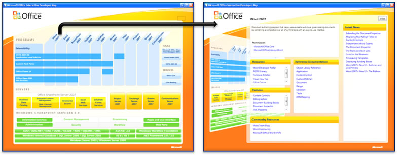 Office Interactive Developer Map image