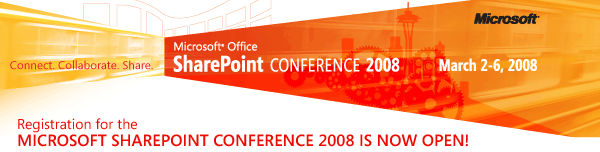 Microsoft Office SharePoint Conference 2008