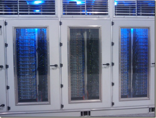 Windows Azure Server Racks