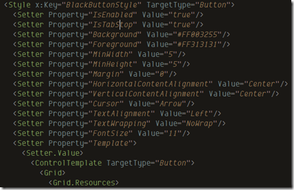 BlackButtonStyleXAML