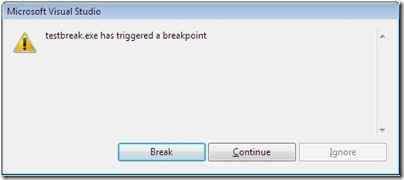 breakpoint