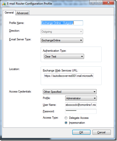 Exchange Online - Outbound