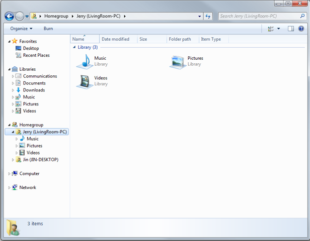 Windows Explorer with Homegroup visible.