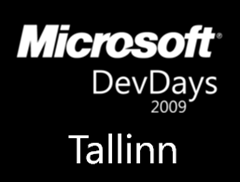 Microsoft DevDays 2009 arendusseminar - Tallinn