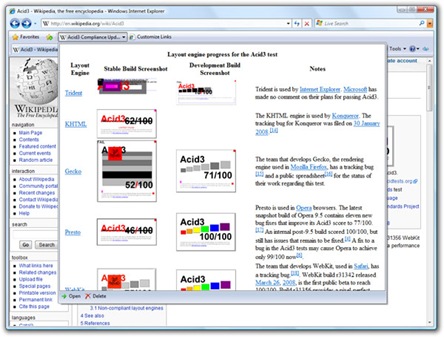 Webslices en la Wikipedia