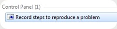 Record steps to reproduce a problem