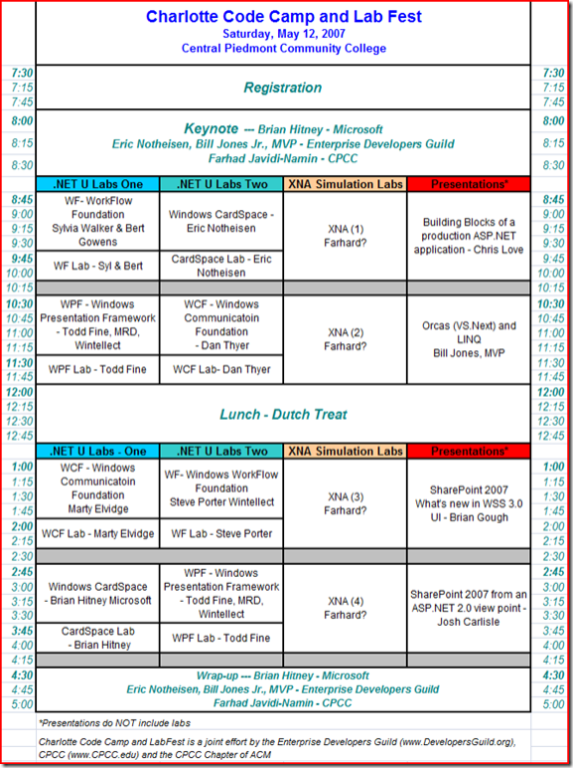 codecampschedule