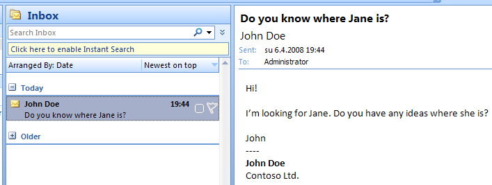 EmailFromJohn